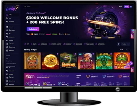 Lucky7even Casino: play with 200 Free Spins and up to $2000 .